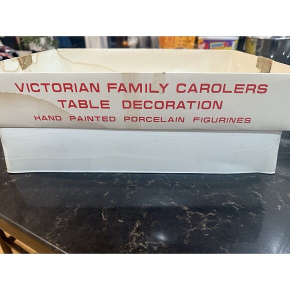 Vintage 1985 kurt S Alder Victorian Carolers hand-painted porcelain Ralph Lauren - Picture 3 of 13